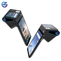Terminal de point de vente Z108 Android 14 avec imprimante thermique intégrée de 80 mm et double écran pour paiement mobile NFC