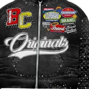 Sudaderas con capucha de algodón pesado 100% para hombre con impresión de logotipo personalizado, sudaderas de invierno - Product Image 3