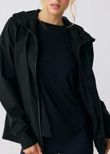 Chaqueta cortavientos elegante de lujo para mujer, chaqueta de abrigo de secado rápido repelente al agua de tendencia para mujer con logotipo personalizado - Product Image 5