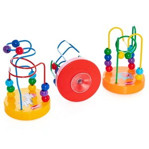 Rossie Mini Beads Trona Juguete Bebés Juegan con las Cuentas y Mueven el Alambre Bebé Sonajeros y Mordedor Más Diseño Color 2025 - Product Image 5