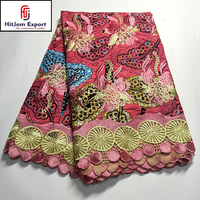 Tissu en dentelle suisse africaine de qualité supérieure, broderie, tissu Ankara pour robe de mariée, textile personnalisé, fabricant OEM ODM