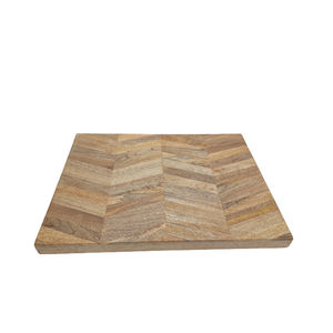 เขียงไม้อุปกรณ์ครัวแฮนด์เมดสีน้ำตาลเป็นมิตรต่อสิ่งแวดล้อมสำหรับตัดชีสและผักสำหรับใช้ในบ้าน - Product Image 1