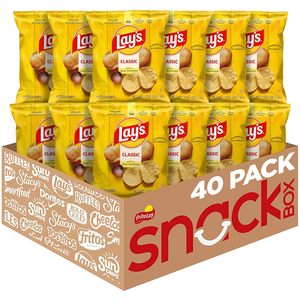 Papas Fritas Lay's, Clásicas, 1 Onza (Paquete de 40) - Product Image 1