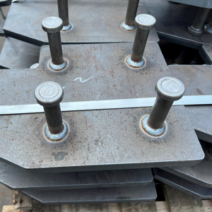 Thép công nghiệp cắt <span class=keywords><strong>Stud</strong></span> hàn tấm cho kim loại vật liệu xây dựng - Product Image 1