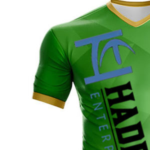 2025 nuevo bajo MOQ algodón poliéster hombres balón de fútbol uniforme al por mayor fútbol Jersey uniforme diseño profesional uniforme de fútbol - Product Image 3
