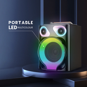HAUT-PARLEUR SANS FIL 10W Portable avec Type-C BT/USB/TF/FM/AUX/TWS ABS-1406 10W AVEC LUMIÈRE LED 180*205*254MM - Product Image 5