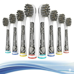 Advanced Plaque-Breaker Round Replacement <b>Toothbrush</b> <b>Heads</b> for Oral Bs Generic Electric Brush Refills Wholesale - Product Image 1