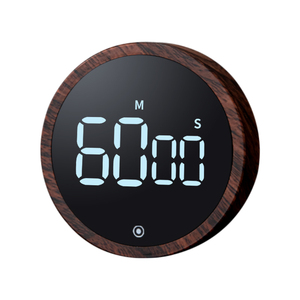 Zhongnaier Hot Sale Keuken Timers Hoge Kwaliteit Aangepaste Draaibare Magnetische <span class=keywords><strong>Timer</strong></span> Houtnerf Draaiende Digitale <span class=keywords><strong>Timer</strong></span> met Magneet - Product Image 2