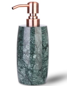 Marble Design the QUALITY COLLECTION Round Soap Dispenser Pump for Home Bathroom <b>Kitchen</b> <b>Decorative</b> High Quality Hand Wash Pump - Product Image 1