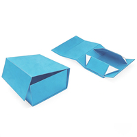 Emballage cadeau de flacon de parfum pour soins de la peau, en papier kraft carré pliable, avec fermeture magnétique personnalisée, de haute qualité, en gros