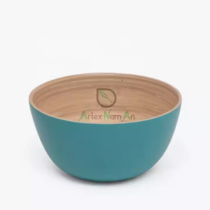 Bols en bambou faits à la main Vaisselle écologique sur mesure directement du Vietnam Conçu pour répondre à vos goûts - Product Image 1