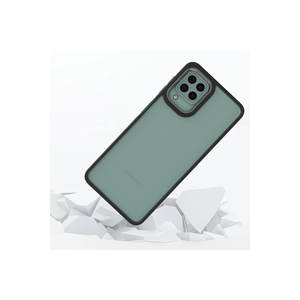 Funda de Silicona Premium con Diseño Floral JoieCreatif para Samsung Galaxy A12, Elegante Funda Protectora Verde con Estampado Floral - Product Image 4