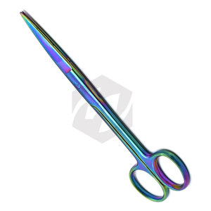 กรรไกรผ่าตัดแบบมาตรฐาน ปลายตรง คม/คมมาก หลายสี ไทเทเนียม สแตนเลส สำหรับแพทย์ - Product Image 4