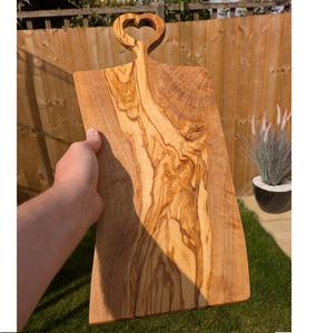 Planche à découper en bois TIMELESS CRAFT, qualité supérieure, surface en bois solide, finition lisse, écologique, passe au lave-vaisselle, ustensiles de cuisine - Product Image 6