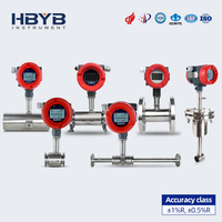 Medidor de Flujo de Turbina para Agua Desionizada Pura, de Grado Industrial, Digital, para Soluciones Acuosas, con Certificación CE, de Acero Inoxidable, OEM