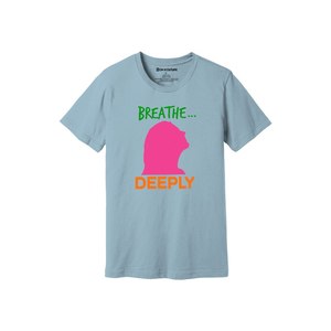 Thèmes de gentillesse imprimer 100% t-shirt en tissu de coton 160-180 à lourd GSM 12 couleurs disponibles Personnalisé votre propre conception et placement - Product Image 3