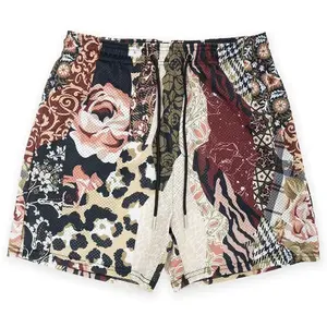 Pantalones cortos de sublimación de secado rápido informales para hombre, tamaño personalizado, precio al por mayor, estilos calientes - Product Image 2