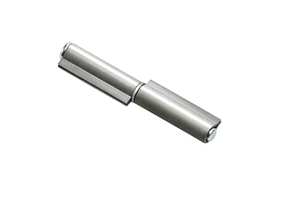 Cerniera A Saldare A Due Ali Chiuse Completamente Zincata Art. 402z Mm.120 - Product Image 1