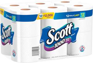 Papel Higiénico Scott Regular Roll, 1 Capa, Blanco, 12 Rollos - Product Image 5