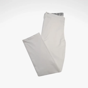 Handee Men's Beige <b>Wool</b>/Cashmere Button Fly Solid Long <b>Pants</b> - Product Image 1