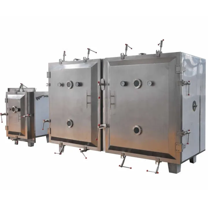 Boa Qualidade Tray Dryer Máquina De Forno De Secagem De Alimentos Mini Matéria-prima sensível ao calor Amplamente Utilizada Secador a Vácuo
