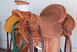 Sillín occidental ecuestre cómodo de alta calidad Fabricante mayorista de sillín occidental de caballo personalizado - Product Image 2