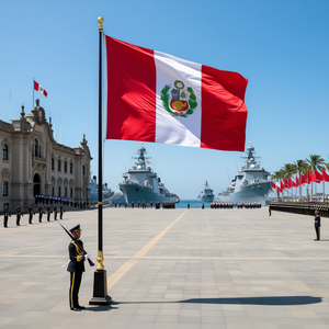 Bandera Nacional de Perú 330x200cm Uso Estatal y Naval - Product Image 3