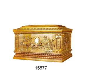 Urne funéraire en aluminium de haute qualité pour cendres de crémation, conçue avec un couvercle sécurisé et une forme élégante pour un hommage durable - Product Image 1