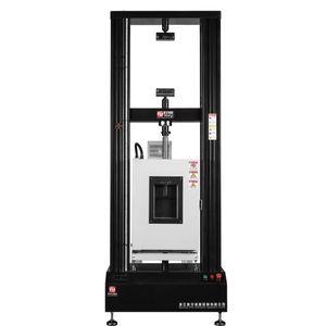 Chambre à haute et basse température avec machine d'essai de traction, équipement d'essai de traction en laboratoire, acier ASTM, 1 an - Product Image 1