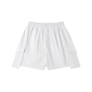 Kakis écologique Vietnam court vêtements pour femmes service OEM Short cargo décontracté solide régulier 95% coton 5% Spandex - Product Image 4