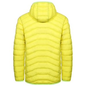 Lightweight Breathable Waterproof Woolen Hooded Puffer <b>Jacket</b> Unisex Winter Use Cotton Filling Front Logo Daily Outdoor <b>Travel</b> - Product Image 4