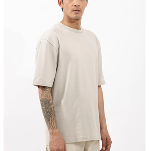 T-shirts pour hommes grandes tailles, manches courtes, col rond, respirants, séchage rapide, imprimés avec technique d'impression en relief, provenant du Bangladesh - Product Image 3