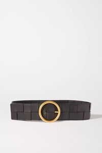 Handcrafted black leather <b>belt</b> with durable buckle and traditional texture designed for daily <b>work</b> wear and style - Product Image 3