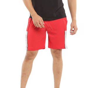 Pantalones cortos deportivos informales de alta calidad totalmente personalizados patrón sólido Cierre de cintura elástica lona ecológica precio bajo al por mayor - Product Image 5