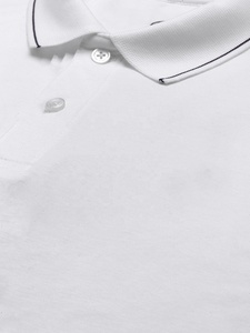 Camiseta Personalizada con Logotipo para Hombre, de Alta Calidad, 100% Algodón, Cuello Solapa, Bordado, Diseño Sólido, Corte Regular - Product Image 5