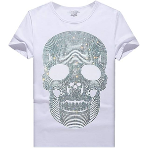 T-shirt en strass de qualité supérieure pour les marques de vêtements, fournisseur en gros de t-shirts en strass avec logo personnalisé - Product Image 5