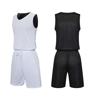 Uniformes de basketball d'hiver personnalisés à prix compétitif, imprimés par transfert thermique sur le devant, respirants, à séchage rapide, antibactériens, 100% coton - Product Image 3