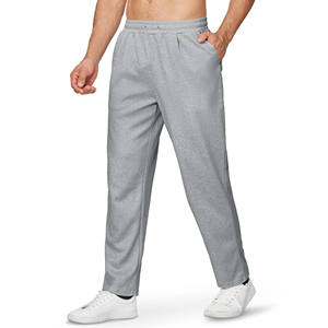 Pantalones de Hombre de Alta Calidad, Rectos, Curvos, a Rayas, de Punto, de Invierno, Personalizados, con Cordón, Estilo Urbano - Product Image 3