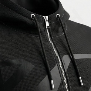 Conjunto Deportivo Informal de Invierno para Hombre con Capucha, Tejido Transpirable y Cómodo, Corte Regular, para Entrenamiento, Trotar, Gimnasio y Deportes - Product Image 4