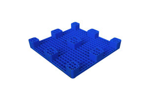 Palet de Plástico Grande de una Sola Cara de 1500x1500, Palet de Plástico Apilable y Duradero para Almacenamiento, Logística y Transporte, Palets de Plástico de Alta Calidad HDPE - Product Image 2