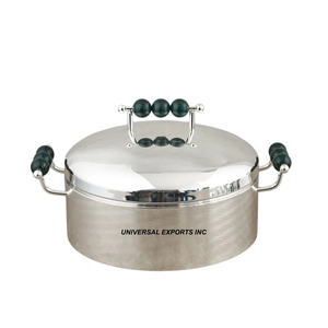 Stainless Steel Food <b>Warmer</b> For Wedding And Event <b>Buffet</b> Excellent Quality Handmade Designer metal Hotpot - Product Image 2