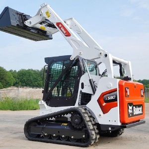 High Quality Wholesale <b>Steer</b> Skid Tracked Skid <b>Steer</b> Skid <b>Steer</b> Loader With Front End Loader - Product Image 3