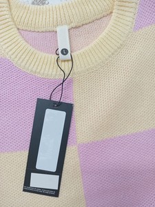 Gran oferta, suéter de otoño para mujer, cárdigan de cuello redondo a la moda de alta calidad, estilo informal, tejido plano de poliéster/algodón - Product Image 3