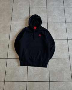 Sudadera con capucha de gran tamaño para hombre, logotipo bordado personalizado, tela de algodón pesado 100%, técnicas lavadas sólidas - Product Image 6