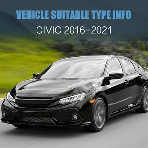 ไฟหน้า vland ไฟหน้า LED แบบต่อเนื่องสำหรับ Honda <span class=keywords><strong>Civic</strong></span> 2016-<span class=keywords><strong>2021</strong></span> FC FK ซีดานแฮทช์แบคคูเป้อะไหล่รถ - Product Image 6