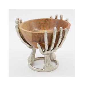 Cuencos duraderos y fabricados en fábrica, cuencos de Metal para decoración de mesa con soporte para ramas de árbol, utensilios de cocina para inauguración de la casa - Product Image 4