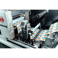 Machine d'impression flexographique entièrement servo-assistée pour étiquettes d'emballage de crème glacée, étiquettes alimentaires