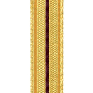 Manga de uniforme de fuerzas especiales trenza oro y lingotes verdes bordados - Product Image 6