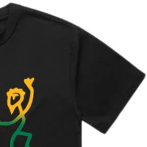 Jammin Rasta Graphic T Shirt for Men and Women <b>Dancing</b> Rasta Art Print Black Cotton Reggae Tee - Product Image 5