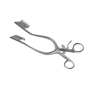 Miskimon cerebellar retractor เครื่องมือทางการแพทย์สแตนเลสสำหรับการผ่าตัดระบบประสาทและการผ่าตัดสมอง miskimon retractor - Product Image 1